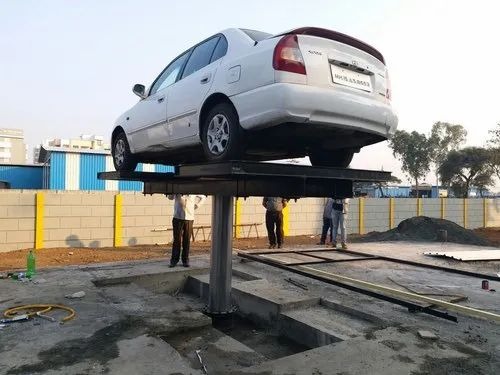Tìm hiểu chi tiết về cầu nâng ô tô 1 trụ Ấn Độ